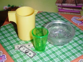 Barbie Lemonade Pitcher Lot Great for Lemonade Stand Play Food Accessori... - £7.73 GBP