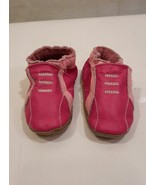  ROBEEZ Mini Shoez LEATHER Soft sole Crib Shoes EUC 3-6 months size 2 - £12.47 GBP