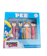 Sonic the Hedgehog PEZ Gift Set 4 Dispensers &amp; 6 Candy Refills, Collectible - $24.26 CAD