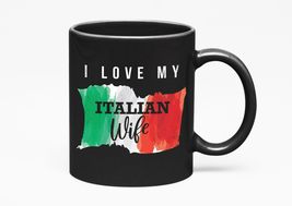 Make Your Mark Design I Love My Italian Wife With Flag Of Italy Print Ceramic, B - £17.45 GBP+
