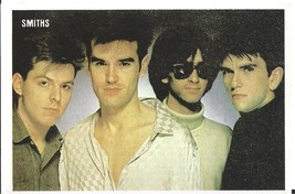 ⭕VTG card pocket calendar 1986 SMITHS Portugal group music singer - $73.65 MXN