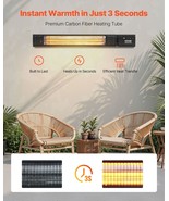 1500W Infrared Heater Electric Space Heater Remote Control 9 Speeds Timer - €121,01 EUR