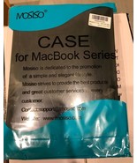NEW - MOSISO Plastic Hard Case Cover for MacBook Series 13&quot; x 9&quot; - £12.45 GBP