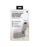 Sharper Image Heat Massaging Calming Heat - Flexi Wrap - Gray - $29.69