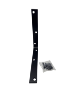 Everbilt 8 in Black Flat Corner Brace Steel Reinforcement L-Bracket 6 Holes - $8.96