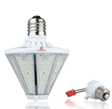 6,000 Lumen LED Corn Light High Bay Bulb 50 Watt LED retrofit 5000K White  - £40.02 GBP