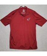 Fanatics Arizona Cardinals Mens Polo Shirt Sz XL Short Sleeve Lightweigh... - $16.87