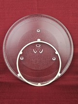Kenmore Glass Microwave Turntable Plate 13.5&quot; with Wheel Roller Ring Gen... - $29.37