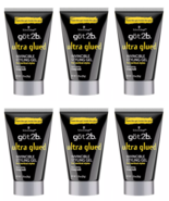 GOT2B ULTRA GLUED INVINCIBLE STYLING HAIR GEL 6 PACK 1.25 OZ EACH - $313.00 MXN