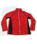 Saucony Men Size XL Red Full Zip Shadow Lite Shofshell Jacket Running Tr... - $58.15