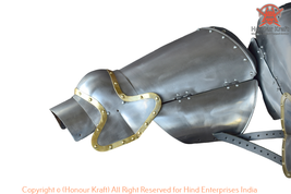 Early 15th century Italian Legs Medieval Combat Thai Armor for Buhurt Armor Comb - £223.37 GBP