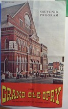 Grand Ole Opry Nashville WSM 1974,78,80-83 Souvenir Programs The Ryman A... - $37.64 CAD