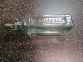 Dr. Kennedy&#39;s Rheumatic Dissolvent Patent Medicine Bottle Roxbury Mass 9&quot; - $24.74