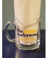 The Andersons Finance Team Coffee Mug Cup 3.75&quot; Tall Clear Glass Made In... - £5.32 GBP