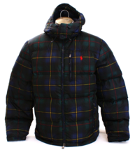 Polo Ralph Lauren Tartan Plaid Down Filled Hooded Winter Jacket Men&#39;s L  NWT - £273.00 GBP
