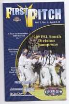 2010 Charlotte Stone Crabes Opening Day Program signed - $24.70