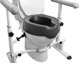 The Kmina - Toilet Safety Rails With Raised Seat (Pack) Is A Handicapped... - $259.98