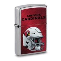 Zippo® NFL® Arizona Cardinals Helmet Street Chrome™ Lighter - £29.80 GBP