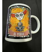 LOS MUERTOS Day Of The Dead Cocinaware El Perro Mug Coffee Cups Dog - $303.11 MXN