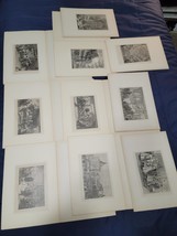 EDWARDIAN PERIOD PRINTS  - £35.39 GBP