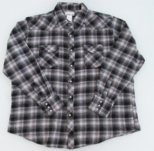 Wrangler Men&#39;s Western Flannel Shirt Size 2XL - £18.09 GBP