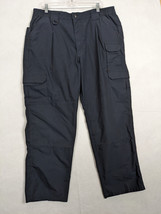 Propper Mens Tactical Pants Cargo Size 42x30 Polyester Blend Black - $19.68