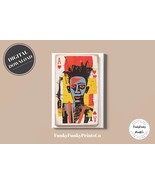 Aces: Basquiat-Inspired PRINTABLE Wall Art, Landscape | Artisan DIGITAL ... - £2.75 GBP