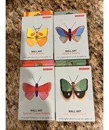 Wall Art Butterfly Studio Roof 4 Pack Lot - $37.40