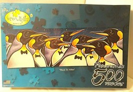 Penguins Panoramic BLACK TIE AFFAIR Puzzle NEW 500 Pieces 2007 SEALED 12... - £23.70 GBP