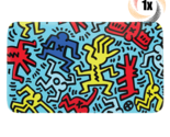 1x Tray Keith Haring Exclusive Glass Smoking Rolling Tray | Multi color ... - £44.52 GBP