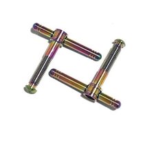 Titanium Hinge Levers for Brompton in Multicoloured - $56.73