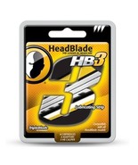 HeadBlade HB3 Triple Blade Replacement Lubricating Strip Head Blade 4 Ca... - $935.89 MXN