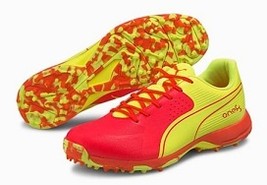 Puma X One8 IPL  FH Rubber Cricket Shoes Yellow/Red - $119.99