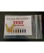 pH DIAGNOSTIC TEST STRIPS ACIDIC ALKALINE TESTING 5 testing the body&#39;s p... - $47.51 MXN