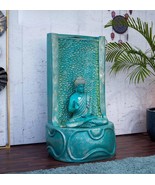 Water Feature Buddha Face Shower Poly Resin  Indoor and Outdoor 100 cm H... - $488.67 CAD