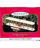 Hallmark Ornament - Flight at Kitty Hawk - Sky&#39;s The Limit Series (1997)... - $11.29