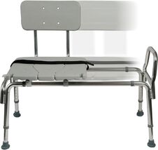 DMI Tub Transfer Bench and Shower Chair with Non Slip Aluminum Body - $71.25