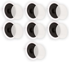 Theater Solutions Ts65C In Ceiling 6 Point 5&quot; Speakers Surround Sound Home - £195.67 GBP