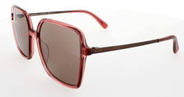 Rebecca Minkoff INDIO-10-G-S-0XI9-7O Sunglasses Glasses 0XI9/7O Red Transaparent - $59.39