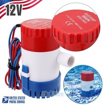 Dc 12V 350Gph Electric Marine Submersible Bilge Sump Water Pump For Boat Yacht - £31.59 GBP