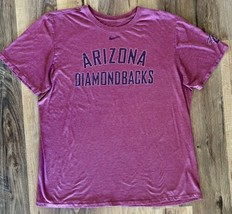 Arizona Diamondbacks Shirt Size 2XL Nike Red  Adult MLB Baseball EUC - £15.69 GBP