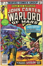 John Carter Warlord of Mars Comic Book #8 Marvel Comics 1978 VERY FINE - £5.02 GBP