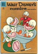 Walt Disney&#39;s Comics And Stories #202 1957-MICKEY-DONALD-CARL BARKS-vg - £41.01 GBP