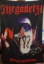 MEGADETH Killing is my Business FLAG CLOTH POSTER BANNER CD Thrash - $20.00