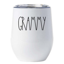 Funny Grammy Tumbler 12oz Mothers Day Wine Glass With Lid Christmas Gift For Mom - £17.96 GBP