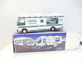HESS 1998 TOY RECREATION VAN WITH DUNE BUGGY MOTORCYCLE BOXED DOES NOT L... - $7.02