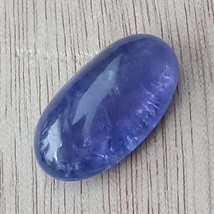 Oval Tanzanite , 11 Carat + , Tanzanite Oval Cabochon , Tanzanite Gemstone , Tan - £176.42 GBP