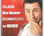 Click / Big Daddy / 50 First Dates / Mr. Deeds (DVD, 2012) (BUY 5, GET 4... - $9.99