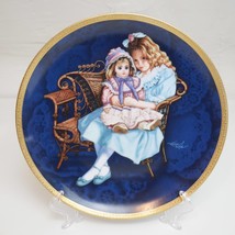 1987 Claire and Nicole (Karen Noles) Timeless Friends Hamilton Collection Plate - $23.75