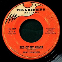 Brad Swanson - Peg of My Heart / Tango of the Roses [7&quot; 45 rpm Single] - £2.68 GBP
